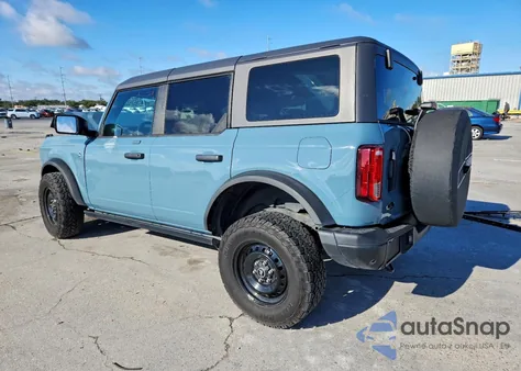 2023 Ford Bronco Base z USA, uszkodzony, nr VIN 1FMEE5DH7PLB97452